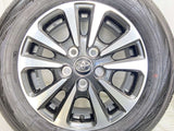 ヨコハマ ブルーアース RV-02 195/65R15  /トヨタ純正  6.0J+50 114.3-5穴 4本