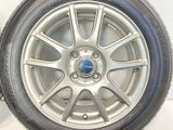ヨコハマ ブルーアース 175/65R15  /　 ABATIS LW1 6.0J+53 100-4穴 4本