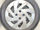 ブリヂストン ネクストリー 185/60R15  /トヨタ純正  5.5J+ 100-4穴 4本