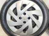 ブリヂストン ネクストリー 185/60R15  /トヨタ純正  5.5J+ 100-4穴 4本