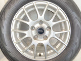 ヨコハマ ブルーアース RV-03 195/65R15  /　 トップラン 6.0J+45 114.3-5穴 4本