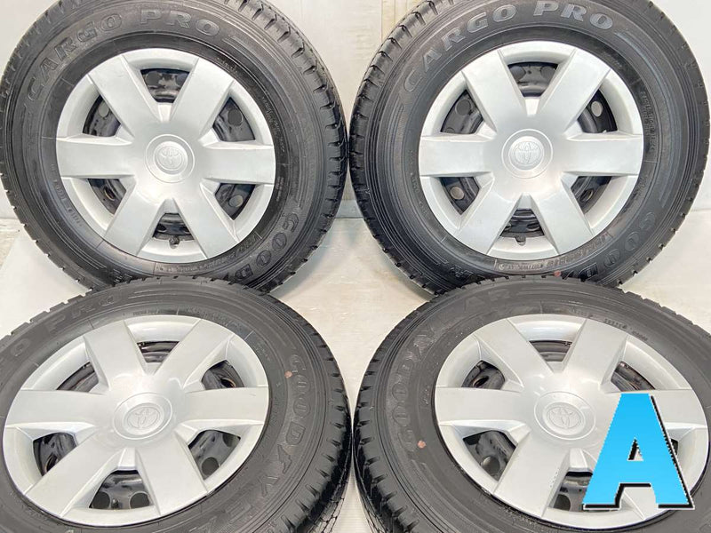 グッドイヤー カーゴプロ 195/80R15 107/105L LT /トヨタ純正  6.0J+ 139.7-6穴 4本