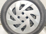 ブリヂストン ネクストリー 185/60R15  /トヨタ純正  5.5J+ 100-4穴 4本