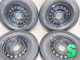 ダンロップ SP 175N 195/80R15 107/105LT /　  6.0J+ 139.7-6穴 4本