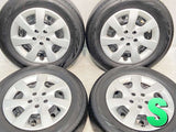 ヨコハマ ブルーアース RV RV03 195/65R15  /トヨタ純正  6.0J+ 100-5穴 4本