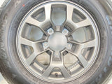 ダンロップ グラントレック　AT20 195/80R15  /スズキ純正 ジムニーシエラ 5.5J+5 139.7-5穴 4本