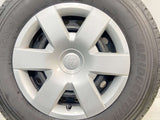 ブリヂストン V600 195/80R15 107/105LT /トヨタ純正  6.0J+ 139.7-6穴 4本