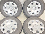 ブリヂストン V600 195/80R15 107/105LT /トヨタ純正  6.0J+ 139.7-6穴 4本