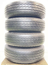 ブリヂストン V600 195/80R15 107/105LT /トヨタ純正  6.0J+ 139.7-6穴 4本