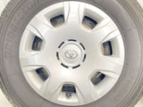 ブリヂストン V600 195/80R15 107/105LT /トヨタ純正  6.0J+ 139.7-6穴 4本