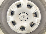 ブリヂストン V600 195/80R15 107/105LT /トヨタ純正  6.0J+ 139.7-6穴 4本