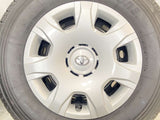 ブリヂストン V600 195/80R15 107/105LT /トヨタ純正  6.0J+ 139.7-6穴 4本