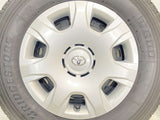 ブリヂストン V600 195/80R15 107/105LT /トヨタ純正  6.0J+ 139.7-6穴 4本