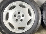 ファイアストン ワイドオーバル 215/60R16  /トヨタ純正  7.0J+45 114.3-5穴 4本