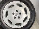 ファイアストン ワイドオーバル 215/60R16  /トヨタ純正  7.0J+45 114.3-5穴 4本