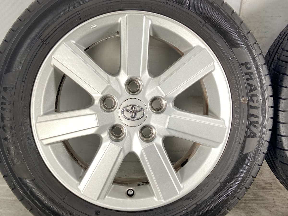 イエローハット PRACTIVA 205/60R16 /トヨタ純正 16x6.0 50 114.3-5穴