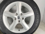 ファイアストン ワイドオーバル 195/60R16  /スズキ純正  6.0J+50 114.3-5穴 4本