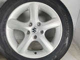 ファイアストン ワイドオーバル 195/60R16  /スズキ純正  6.0J+50 114.3-5穴 4本