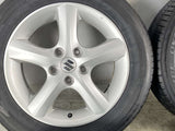 ファイアストン ワイドオーバル 195/60R16  /スズキ純正  6.0J+50 114.3-5穴 4本
