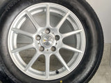 ブリヂストン ネクストリー 215/65R16  /マナレイ smart 6.5J+38 114.3-5穴 4本