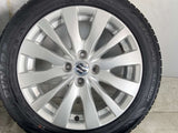 ダンロップ エナセーブ EC300+ 185/55R16  /スズキ純正  6.0J+45 100-4穴 4本