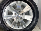 トーヨータイヤ トランパスmpZ 205/65R16  /トヨタ純正  6.5J+39 114.3-5穴 4本