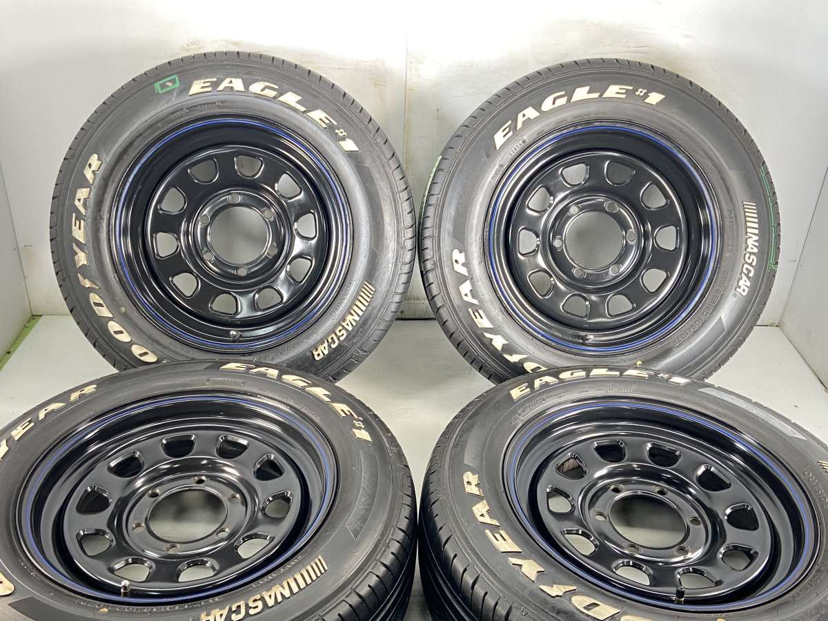 グッドイヤー ナスカー 215/65R16 109/107R /　 デイトナ 7.0J+38 139.7-6穴 4本