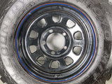 トーヨータイヤ オープンカントリーM/T 195R16 6PR104/102Q /　 デイトナ 6.0J+-15 139.7-5穴 4本