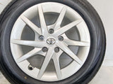 ヨコハマ ブルーアース RV-02 205/60R16  /トヨタ純正  6.5J+39 114.3-5穴 4本