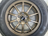 ブリヂストン デューラー A/T001 215/70R16  /　 STRANGER 6.5J+40 114.3-5穴 4本