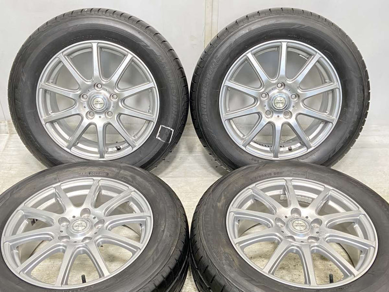 ブリヂストン LUFT RV2 215/60R16 /　 AIRNOVA 6.5J+53 114.3-5穴 4本