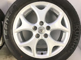 クムホ SENSE 215/55R17 /トヨタ純正 エスティマ 17x7.0 50 114.3-5穴