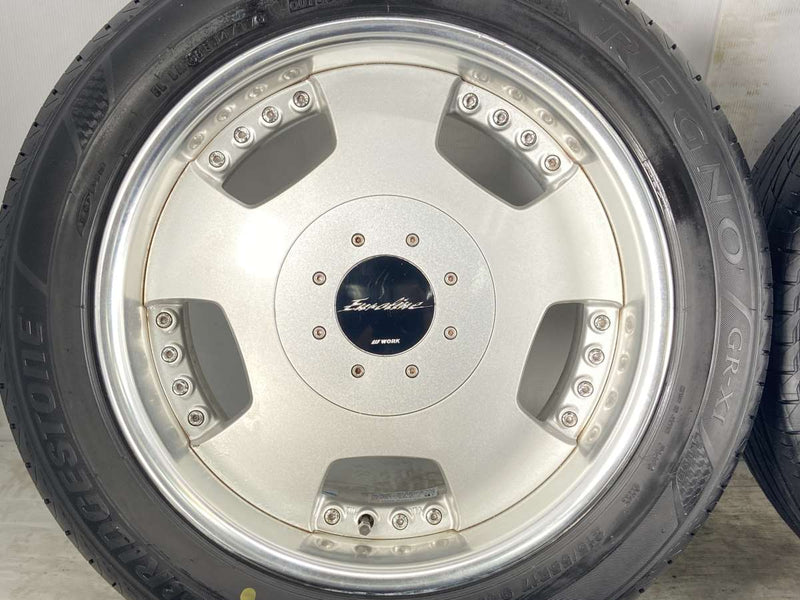 ブリヂストン レグノ GR-XI 215/55R17 /WORK ユーロライン 17x8.0 35 139.7-6穴