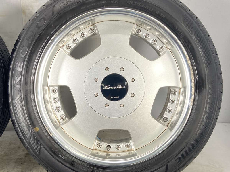 ブリヂストン レグノ GR-XI 215/55R17 /WORK ユーロライン 17x8.0 35 139.7-6穴