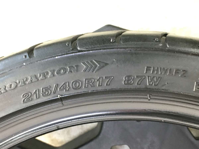 ファイアストン ファイアホーク ワイドオーバル 215/40R17