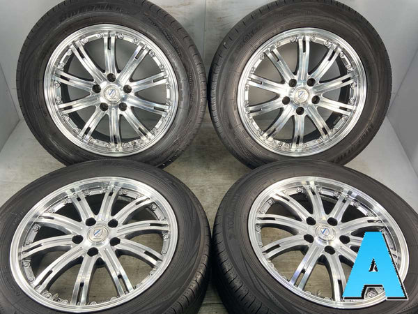 ヨコハマ ブルーアース RV-02 215/60R17 /マナレイ  17x7.0 38 114.3-5穴