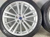 コンチネンタル プレミアムコンタクト6 215/45R17  /スバル純正  7.0J+48 100-5穴 4本