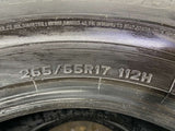 ダンロップ グラントレック PT3 265/65R17  2本