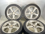 イエローハット PRACTIVA 215/45R17  /スバル純正  7.0J+55 100-5穴 4本