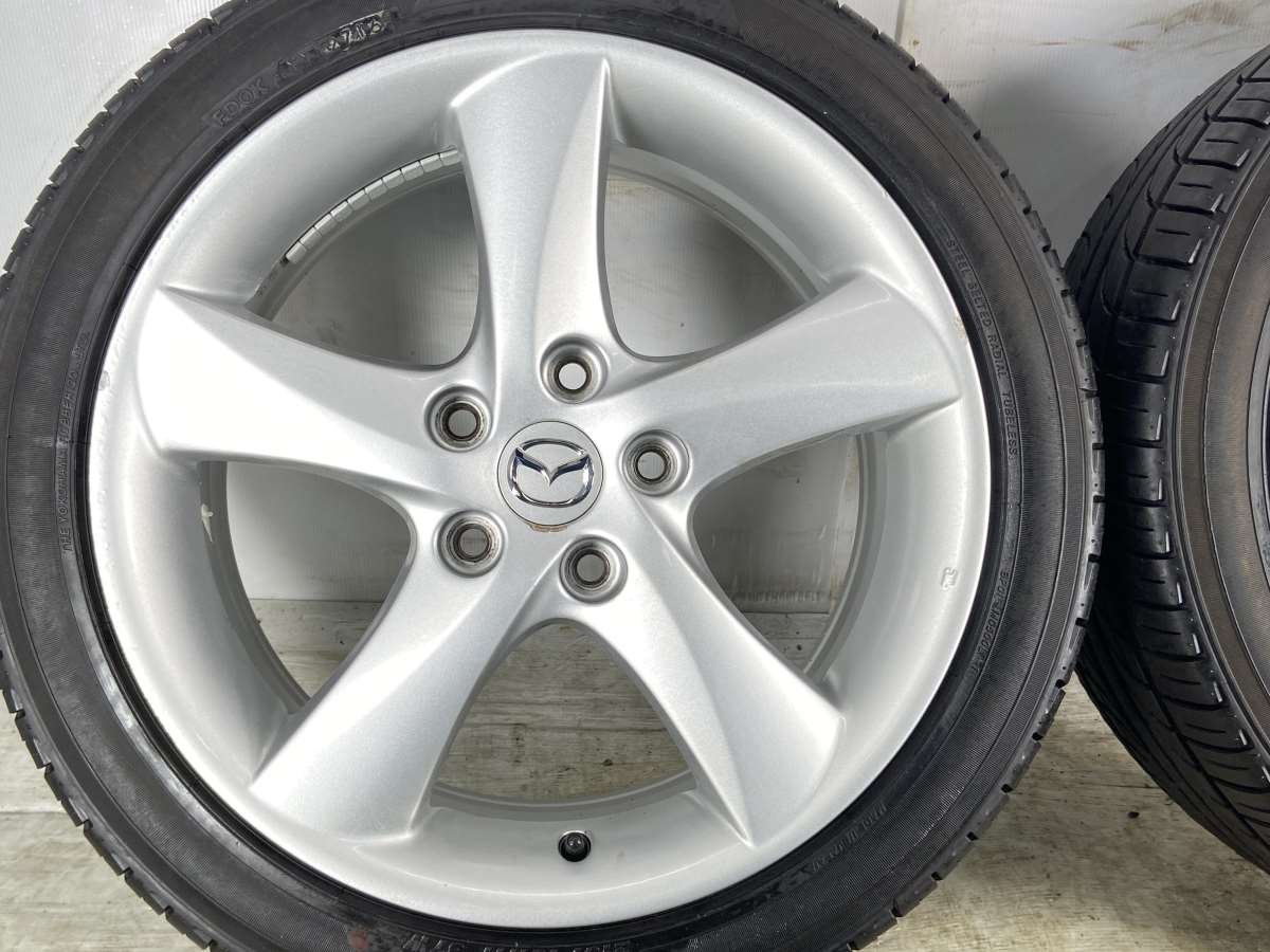 イエローハット PRACTIVA 215/45R17 /マツダ純正 7.0J+55 114.3-5穴 4