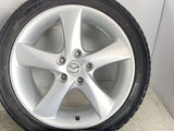 イエローハット PRACTIVA 215/45R17  /マツダ純正  7.0J+55 114.3-5穴 4本