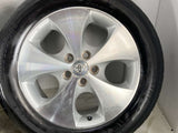 ブリヂストン ネクストリー 225/55R17  /トヨタ純正  7.0J+45 114.3-5穴 4本