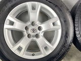 ブリヂストン デューラー H/L 225/65R17  /トヨタ純正  7.0J+45 114.3-5穴 4本