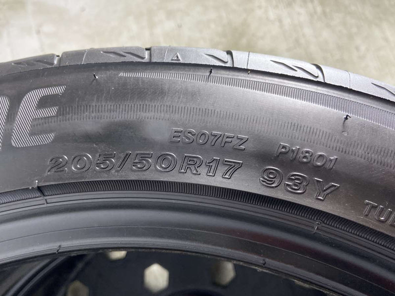 ブリヂストン ポテンザ S007 205/50R17  2本