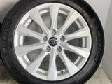 ミシュラン プライマシー4 215/55R17  /トヨタ純正 カムリ 7.5J+45 114.3-5穴 4本