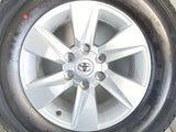 ミシュラン ラティチュード 265/65R17  /トヨタ純正 プラド 7.5J+25 139.7-6穴 4本