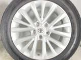 ダンロップ エナセーブ EC204 215/55R17  /トヨタ純正  7.0J+45 114.3-5穴 4本