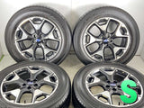 ヨコハマ ブルーアース E70 225/60R17  /スバル純正  7.0J+55 100-5穴 4本