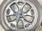 ヨコハマ ブルーアース E70 225/60R17  /スバル純正  7.0J+55 100-5穴 4本
