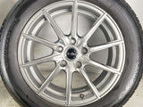 ブリヂストン ネクストリー 225/55R17  /　 ユーロススピード 7.0J+55 114.3-5穴 4本